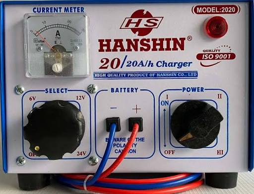 Máy sạc ắc quy Hanshin 20a